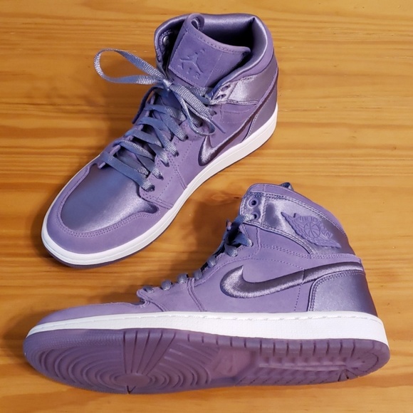 purple air jordans womens